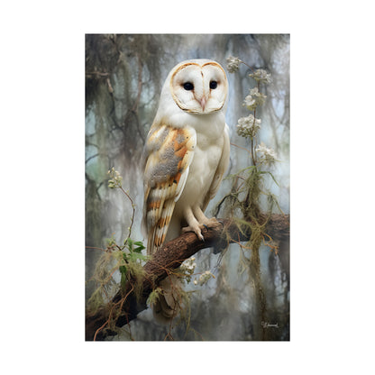 Florida Barn Owl Premium Matte Vertical Posters