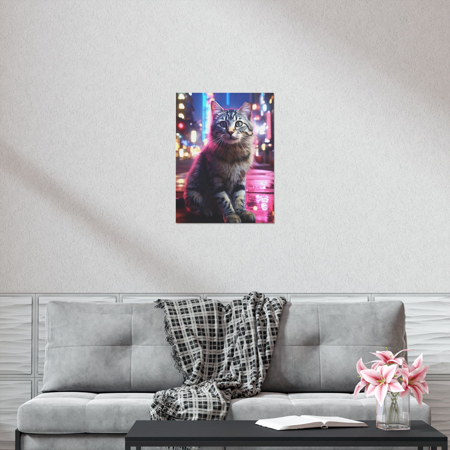 TNVR Cat in the City Premium Matte Vertical Posters