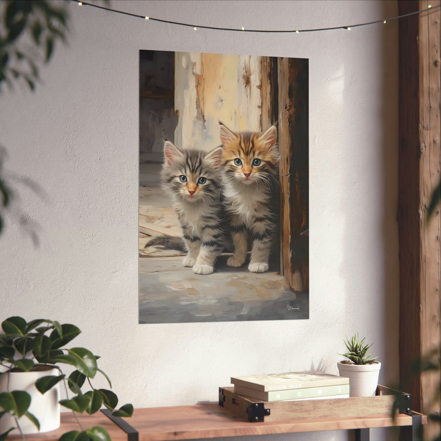 Street Kittens Premium Matte Vertical Posters