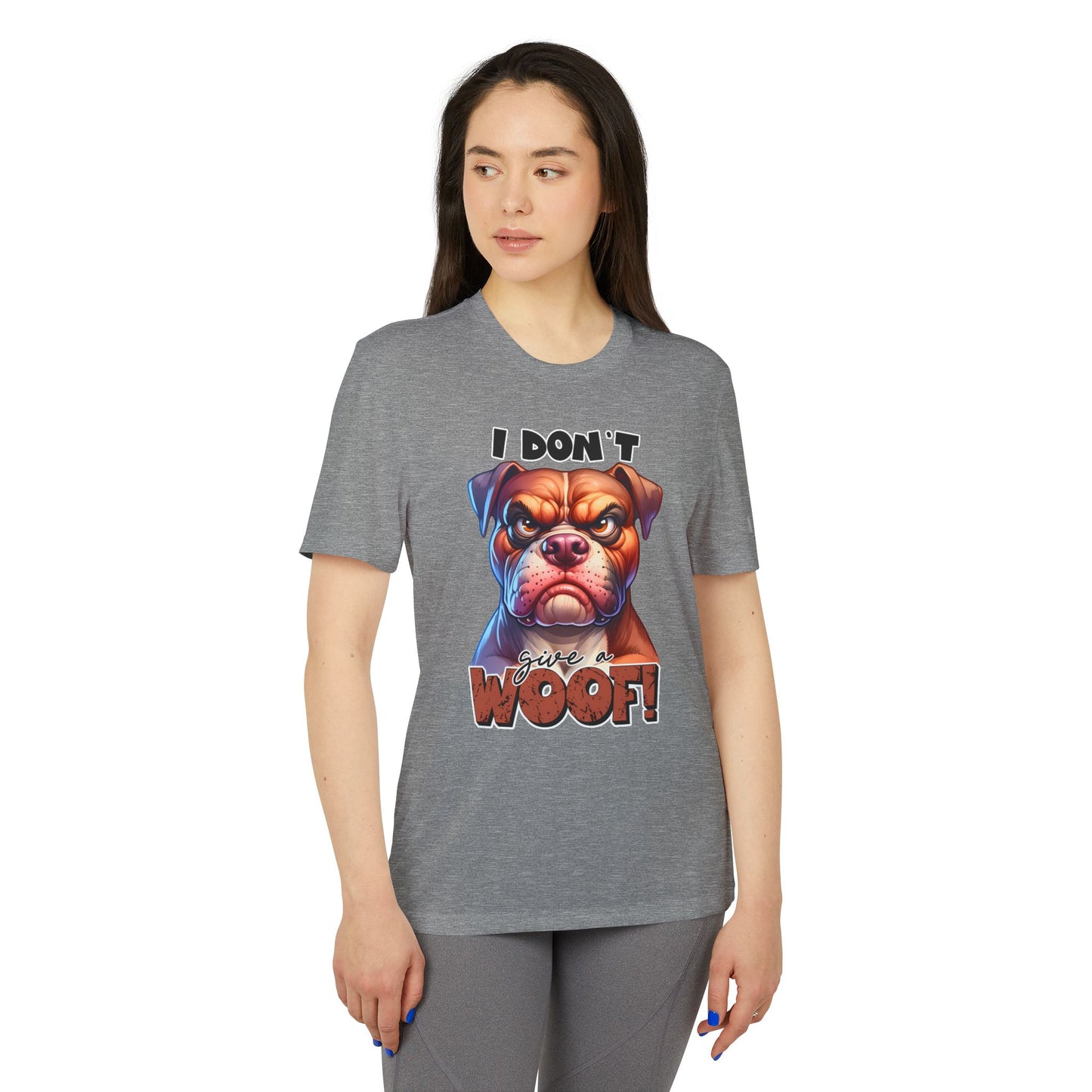 I Don't Give Woof adidas® Unisex Sport T-shirt