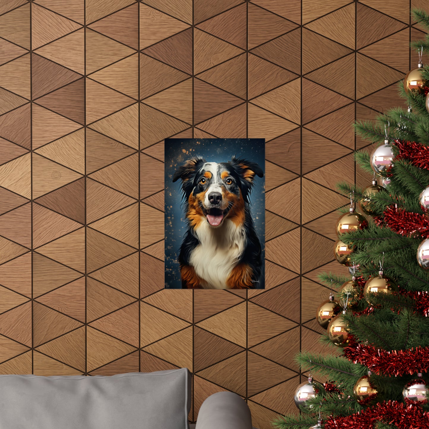 Australian Shepherd Premium Matte Vertical Posters