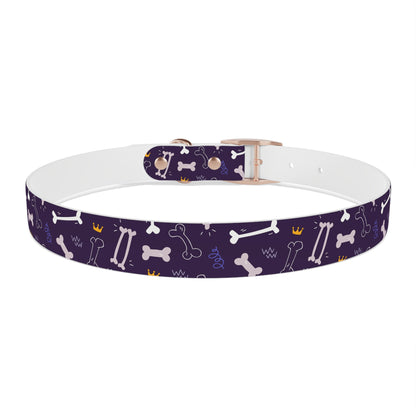 Sassy Pet's Purple Bones Collar