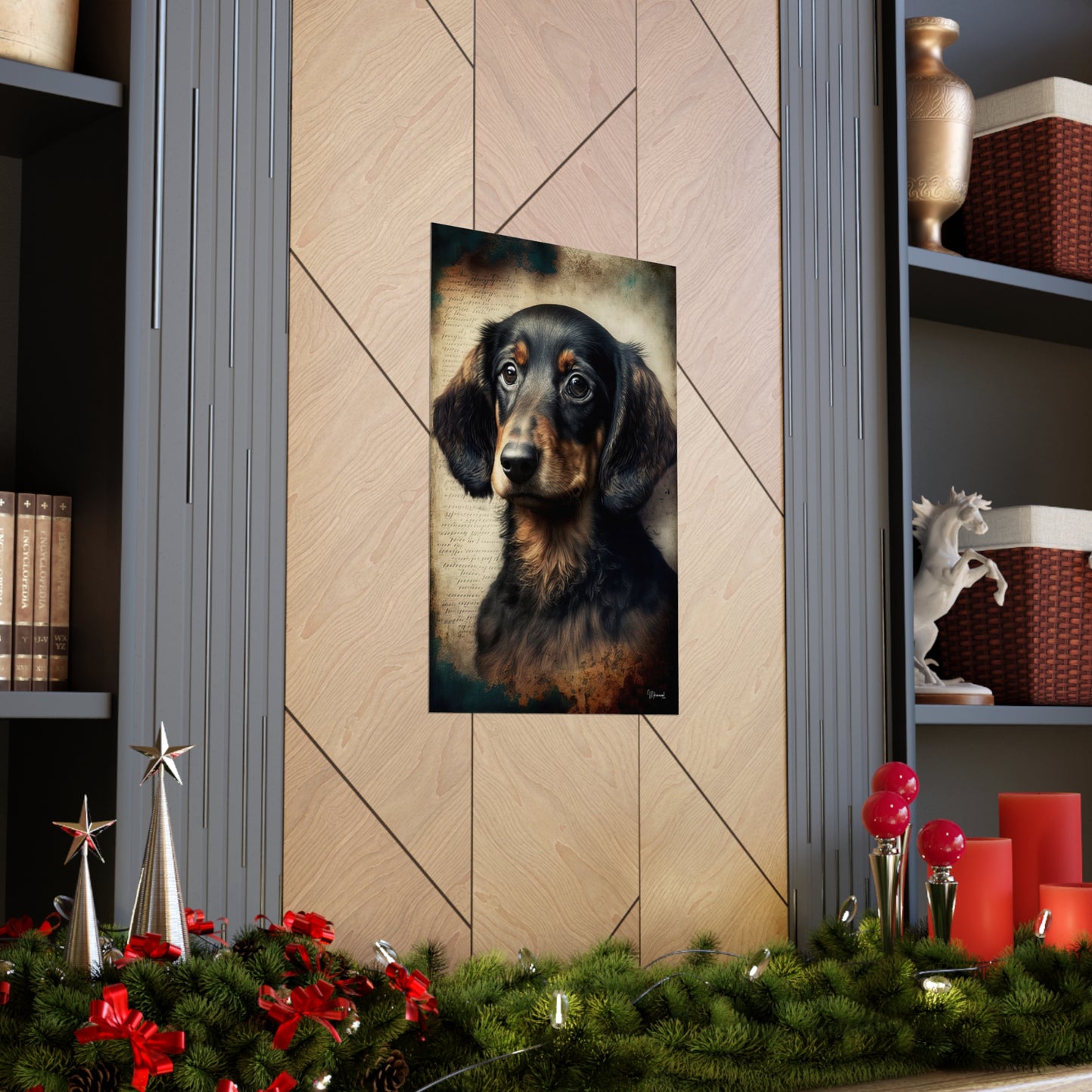 Dachshund Dog Premium Matte Vertical Posters