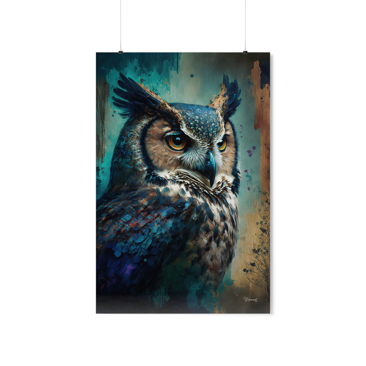 Owl Premium Matte Poster