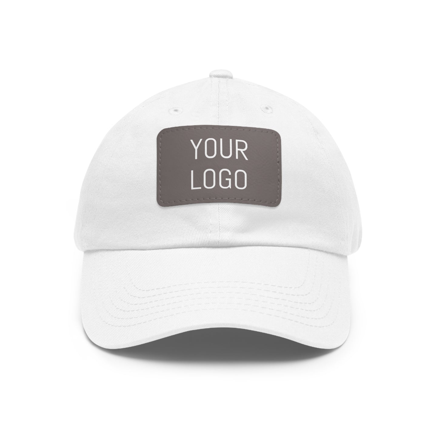 Dad Hat Leather Patch Personalized for Events & Promotions