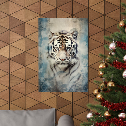 White Tiger Premium Matte Vertical Posters