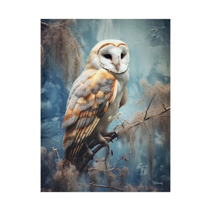 Florida Barn Owl Premium Matte Vertical Posters