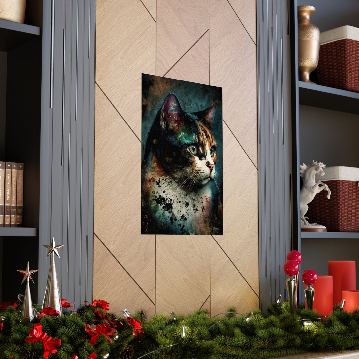 Calico Cat Premium Matte Vertical Posters