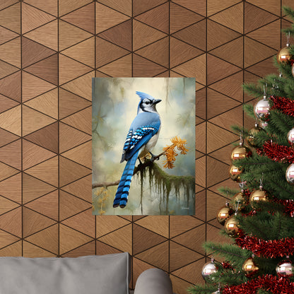 Blue Jay Premium Matte Vertical Posters