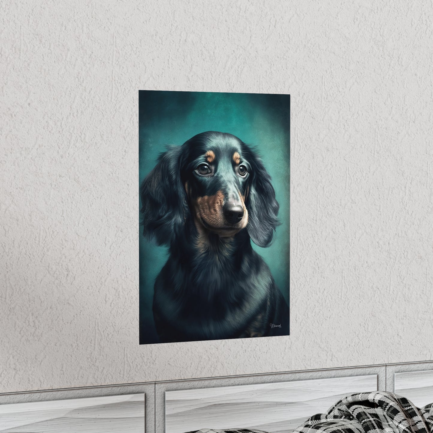 Dachshund Dog Premium Matte Vertical Posters