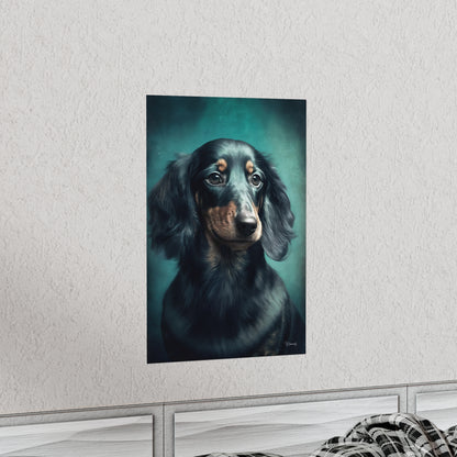 Dachshund Dog Premium Matte Vertical Posters