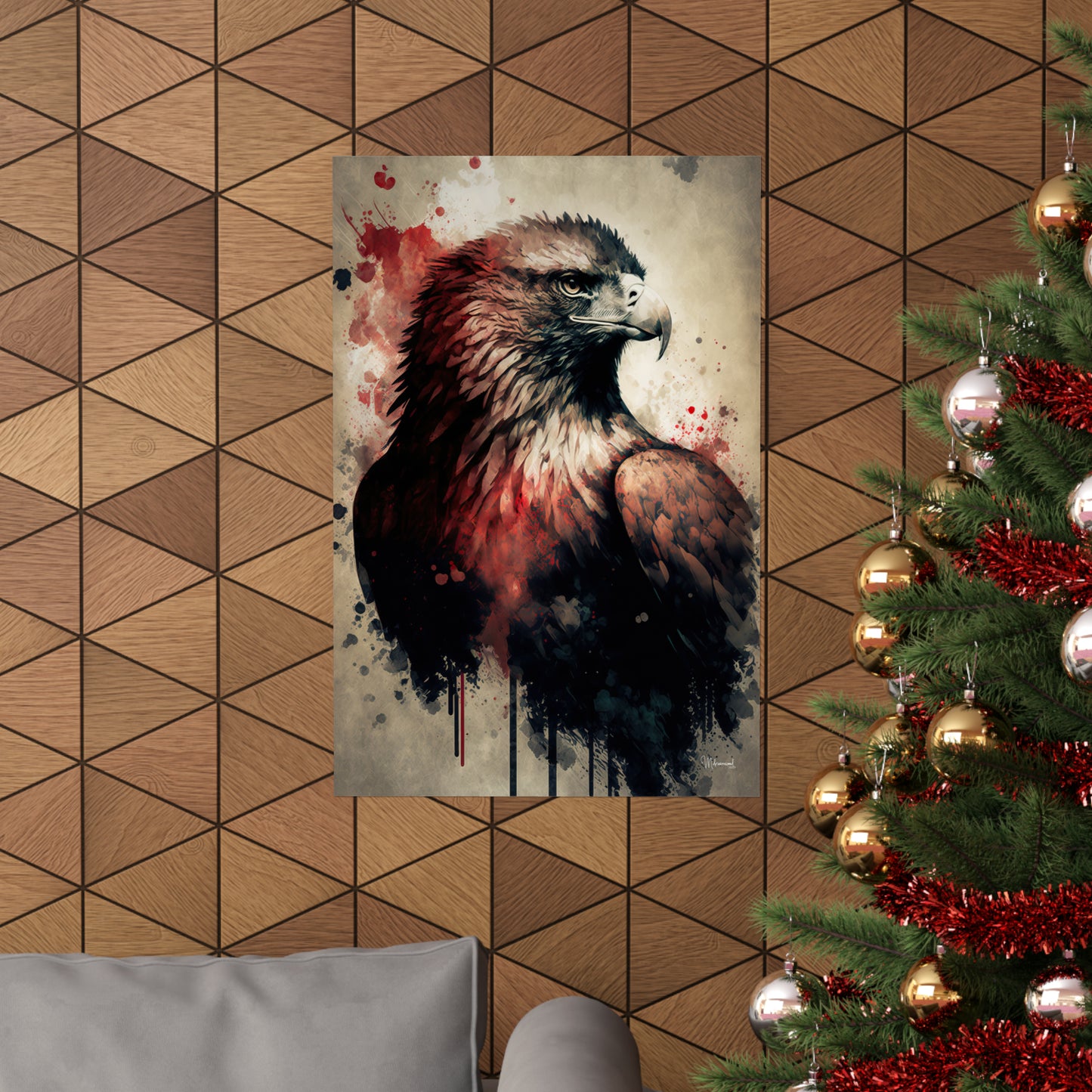 American Eagle Premium Matte Vertical Posters