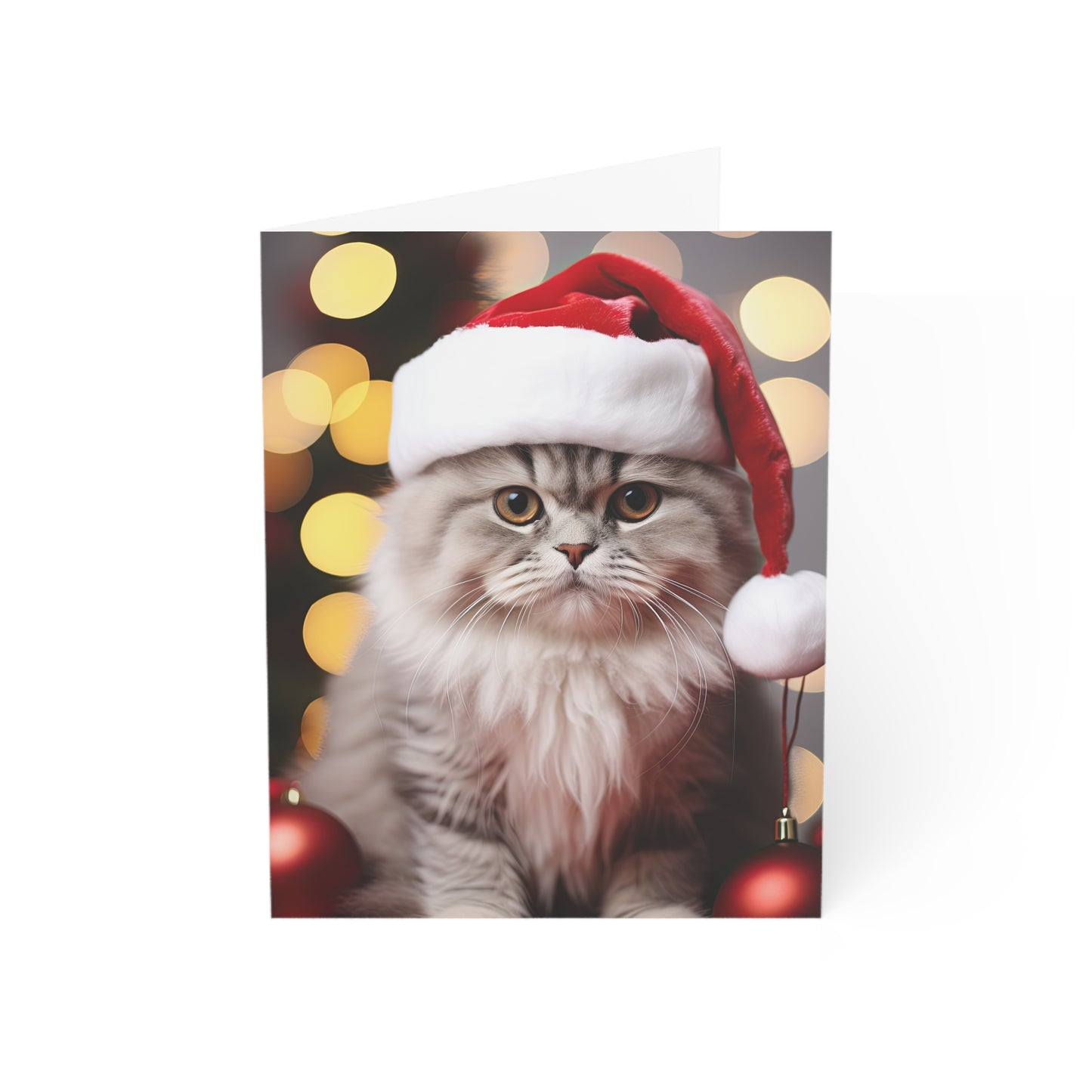 Santa's Here Christmas Greeting Cards (1, 10, 30, and 50pcs)