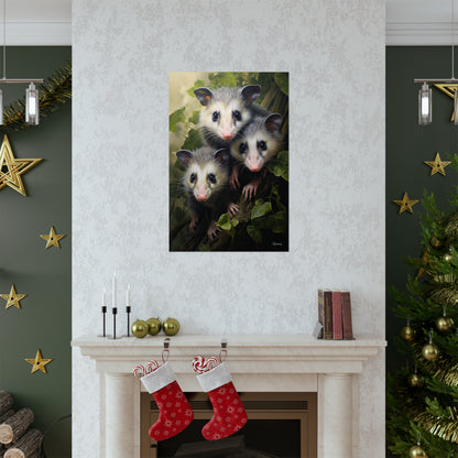 Possum Family Premium Matte Vertical Posters