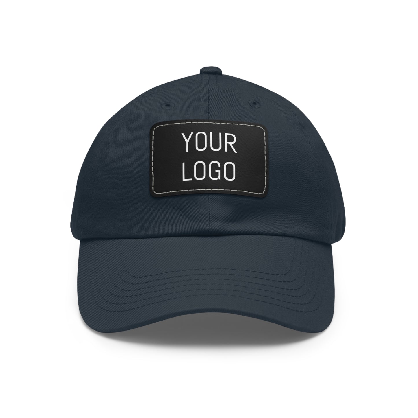 Dad Hat Leather Patch Personalized for Events & Promotions