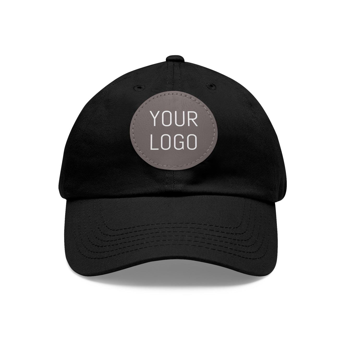 Dad Hat with Leather Patch Personalized for Events & Promotions