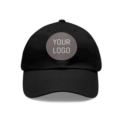 Dad Hat with Leather Patch Personalized for Events & Promotions