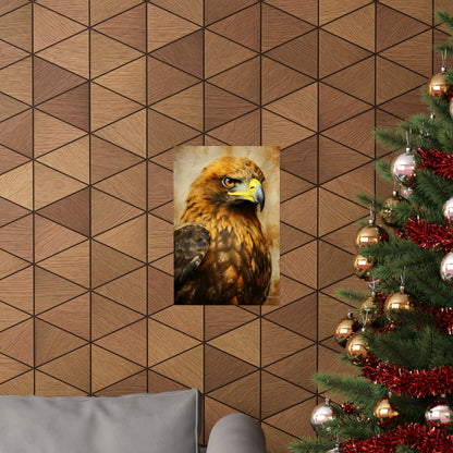 Golden Eagle Premium Matte Vertical Posters