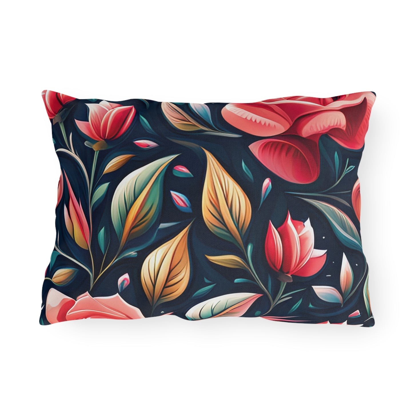 Passion Rose Outdoor Pillows