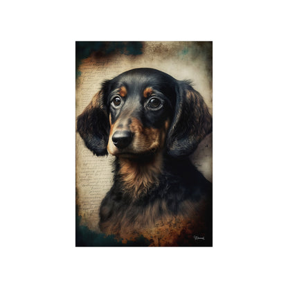 Dachshund Dog Premium Matte Vertical Posters