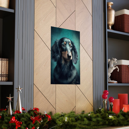 Dachshund Dog Premium Matte Vertical Posters