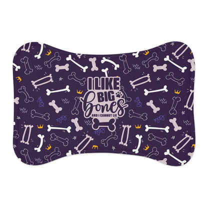 Sassy Pet's I Like Big Bones Purple Pet Feeding Mat