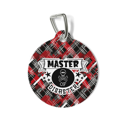 Sassy Pet's Master of Disaster Personalized Pet Tag