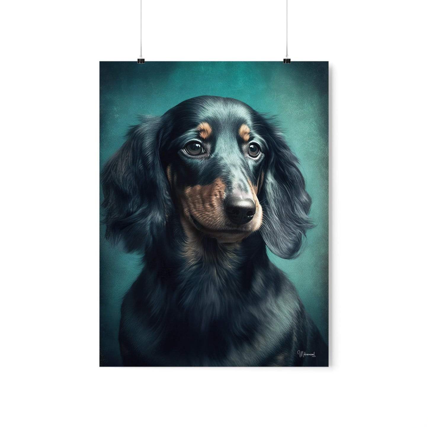 Dachshund Dog Premium Matte Vertical Posters