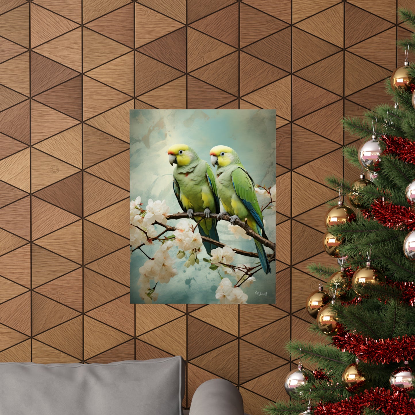 Parrot Premium Matte Vertical Posters