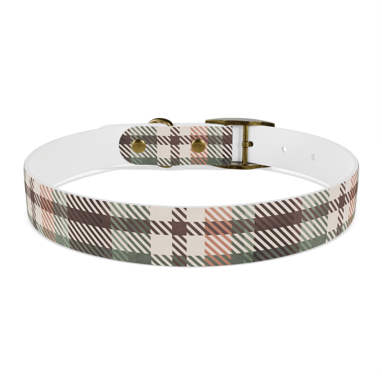 Sassy Pet's Aspen Plaid Dog Collar