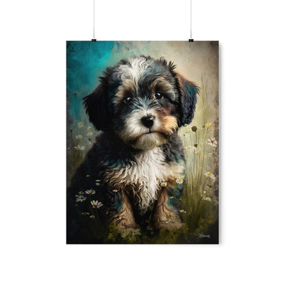 Havanese Puppy Premium Matte Vertical Posters