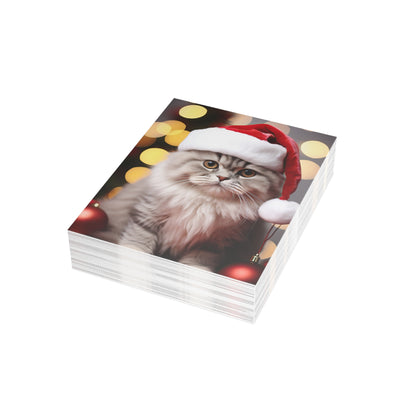 Santa's Here Christmas Greeting Cards (1, 10, 30, and 50pcs)