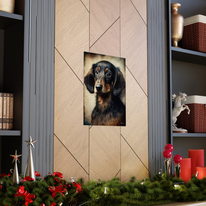 Dachshund Dog Premium Matte Vertical Posters