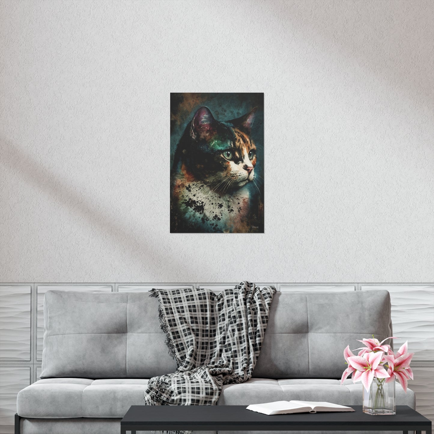 Calico Cat Premium Matte Vertical Posters