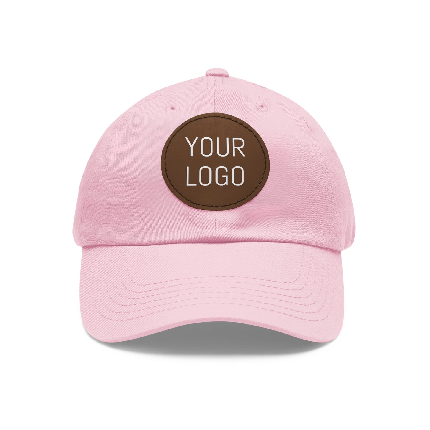 Dad Hat with Leather Patch Personalized for Events & Promotions