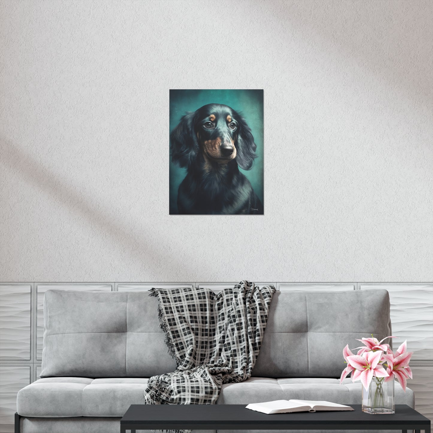 Dachshund Dog Premium Matte Vertical Posters