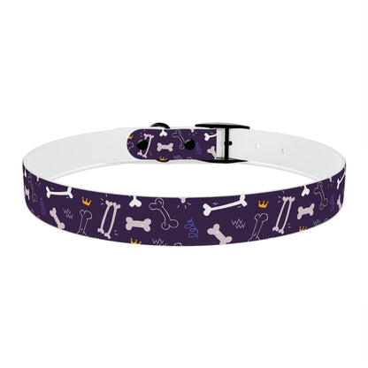 Sassy Pet's Purple Bones Collar