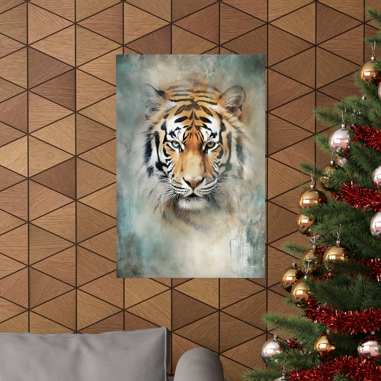 Tiger Premium Matte Vertical Posters