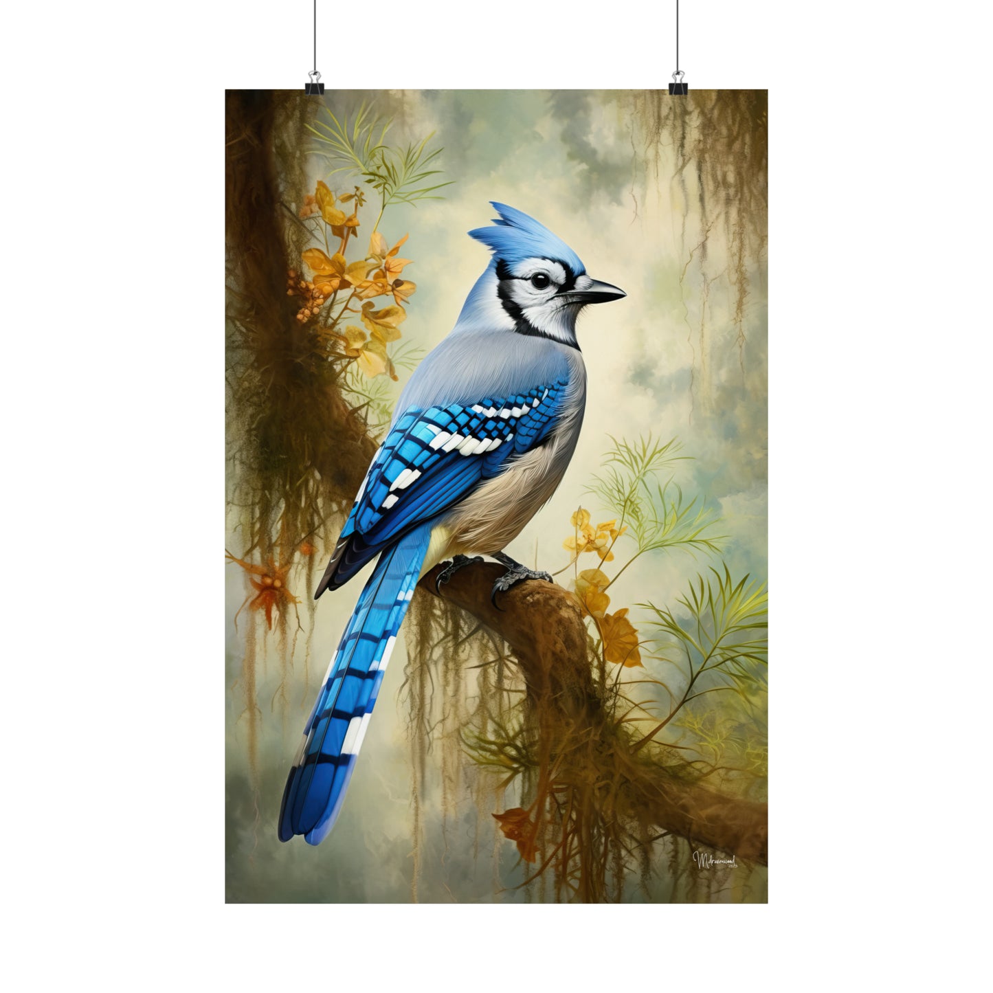 Blue Jay Premium Matte Vertical Posters