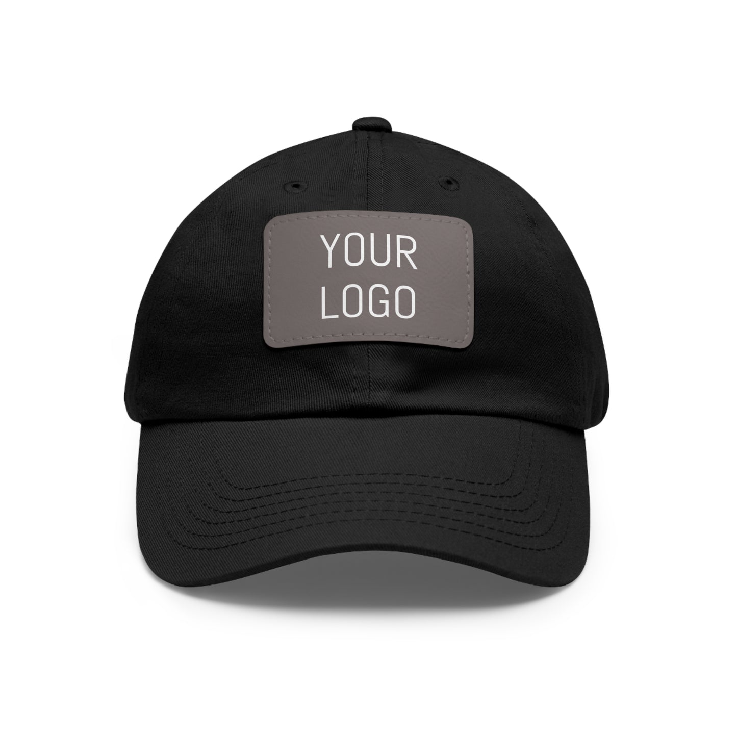 Dad Hat Leather Patch Personalized for Events & Promotions