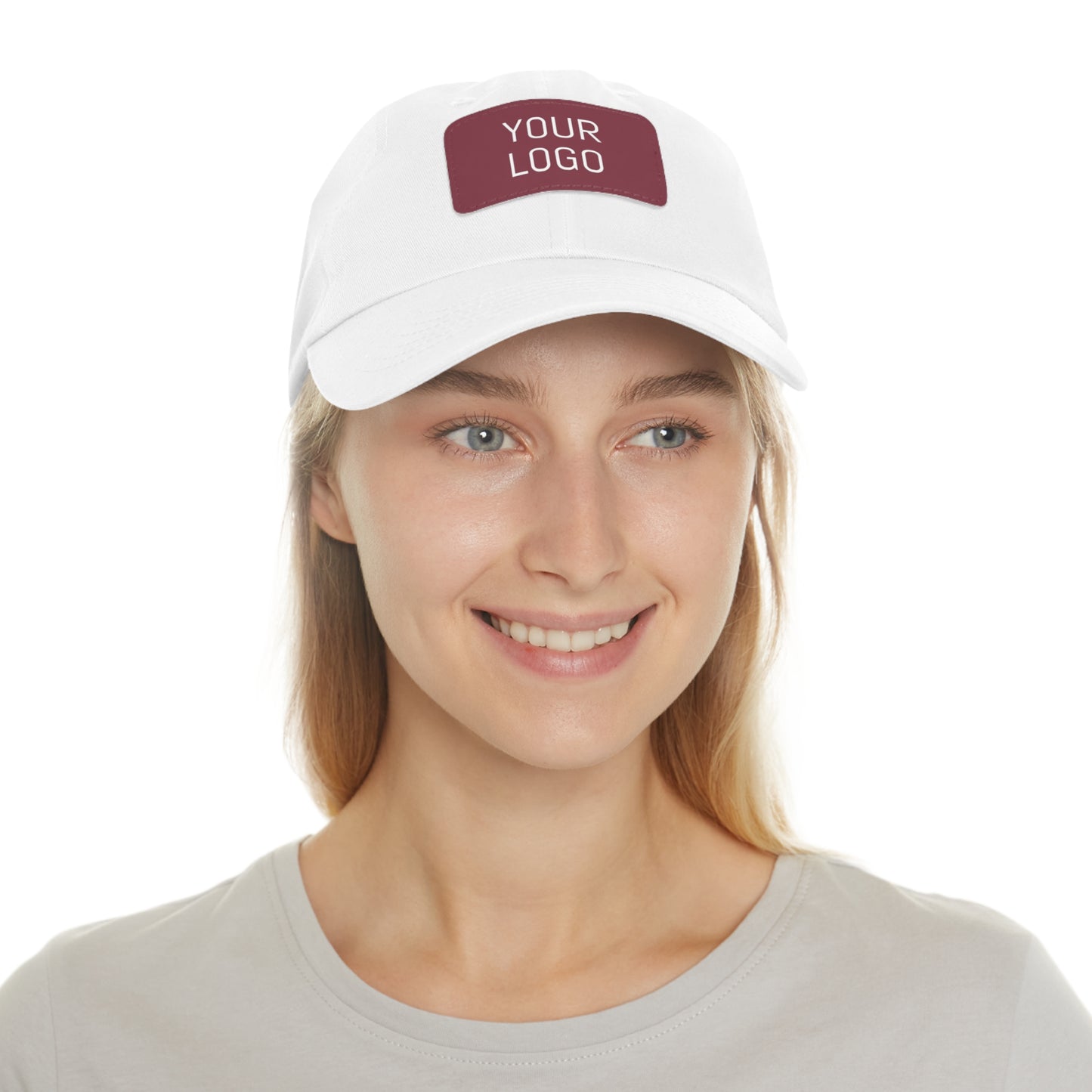Dad Hat Leather Patch Personalized for Events & Promotions