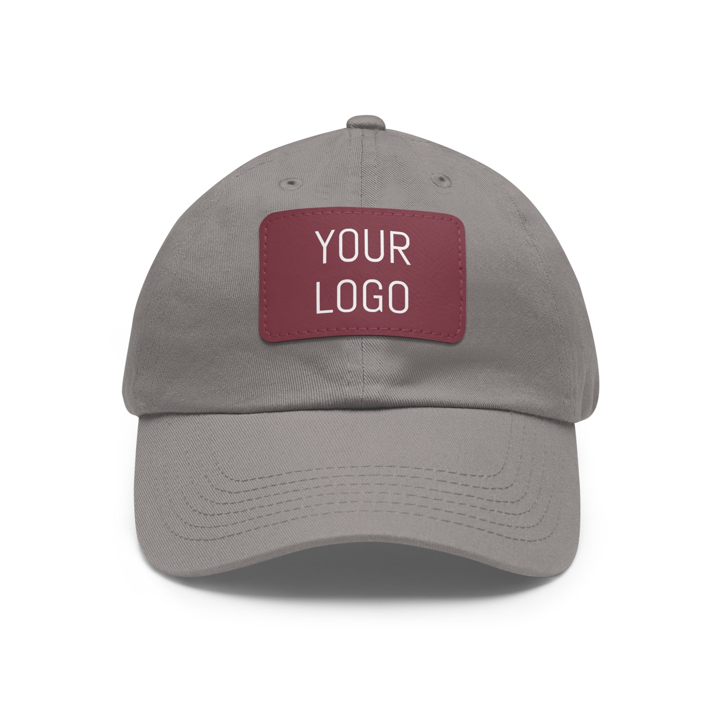 Dad Hat Leather Patch Personalized for Events & Promotions