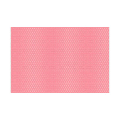 Pink Polka Dot Baby Shower Gift Wrap Papers