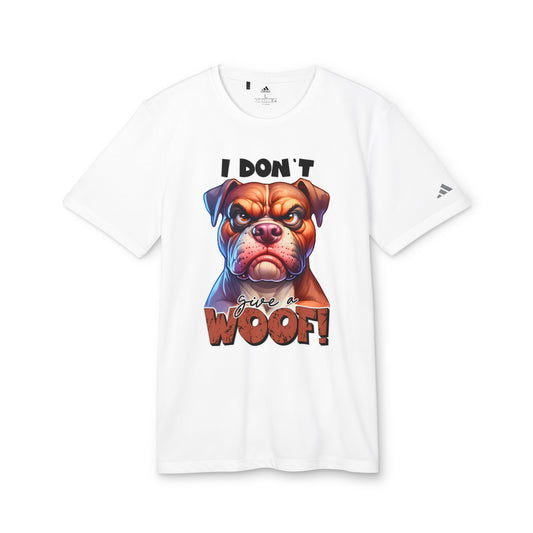 I Don't Give Woof adidas® Unisex Sport T-shirt