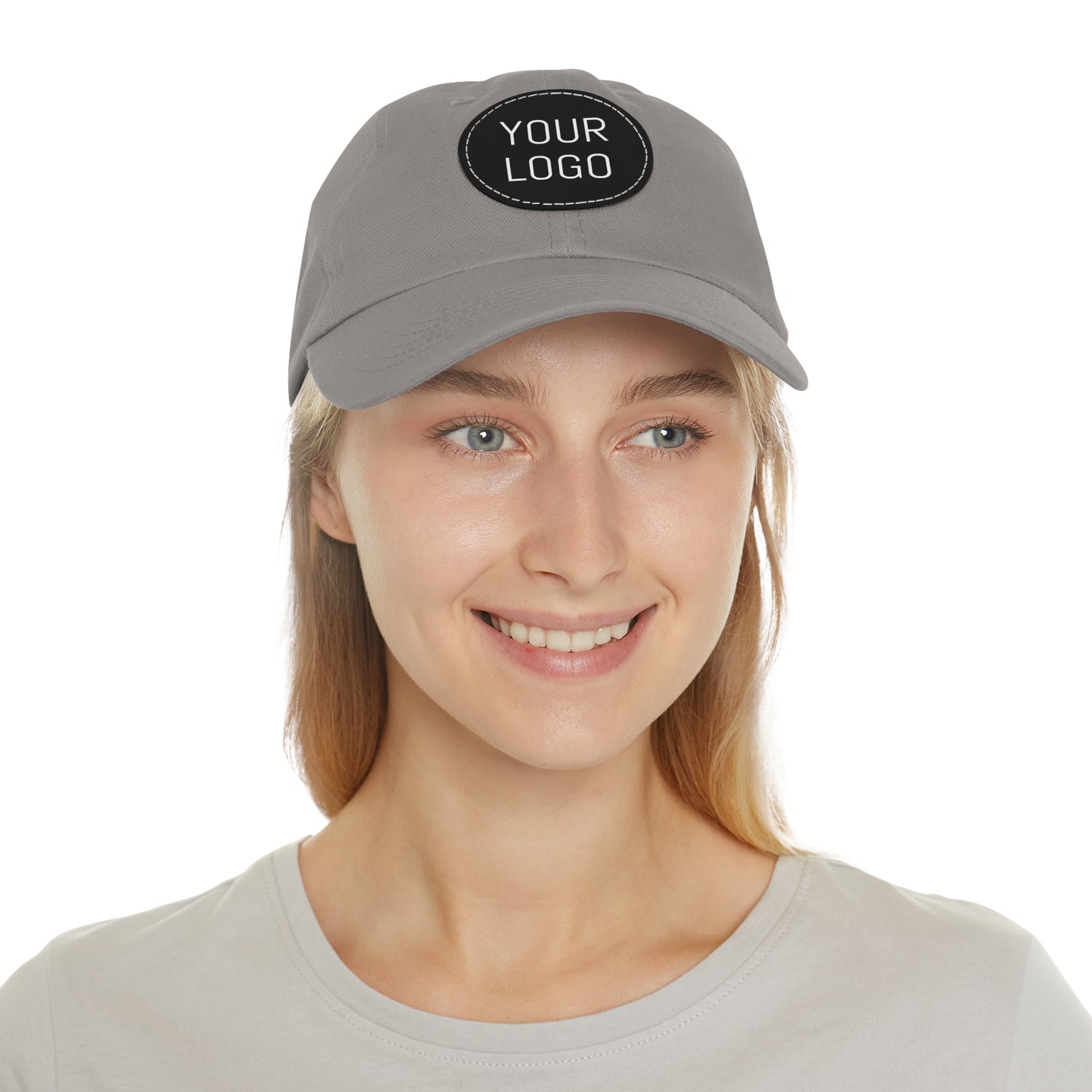 Dad Hat with Leather Patch Personalized for Events & Promotions