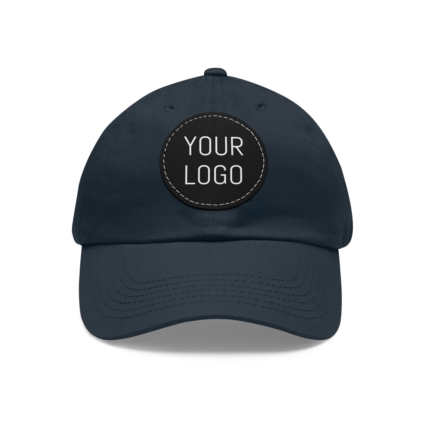 Dad Hat with Leather Patch Personalized for Events & Promotions