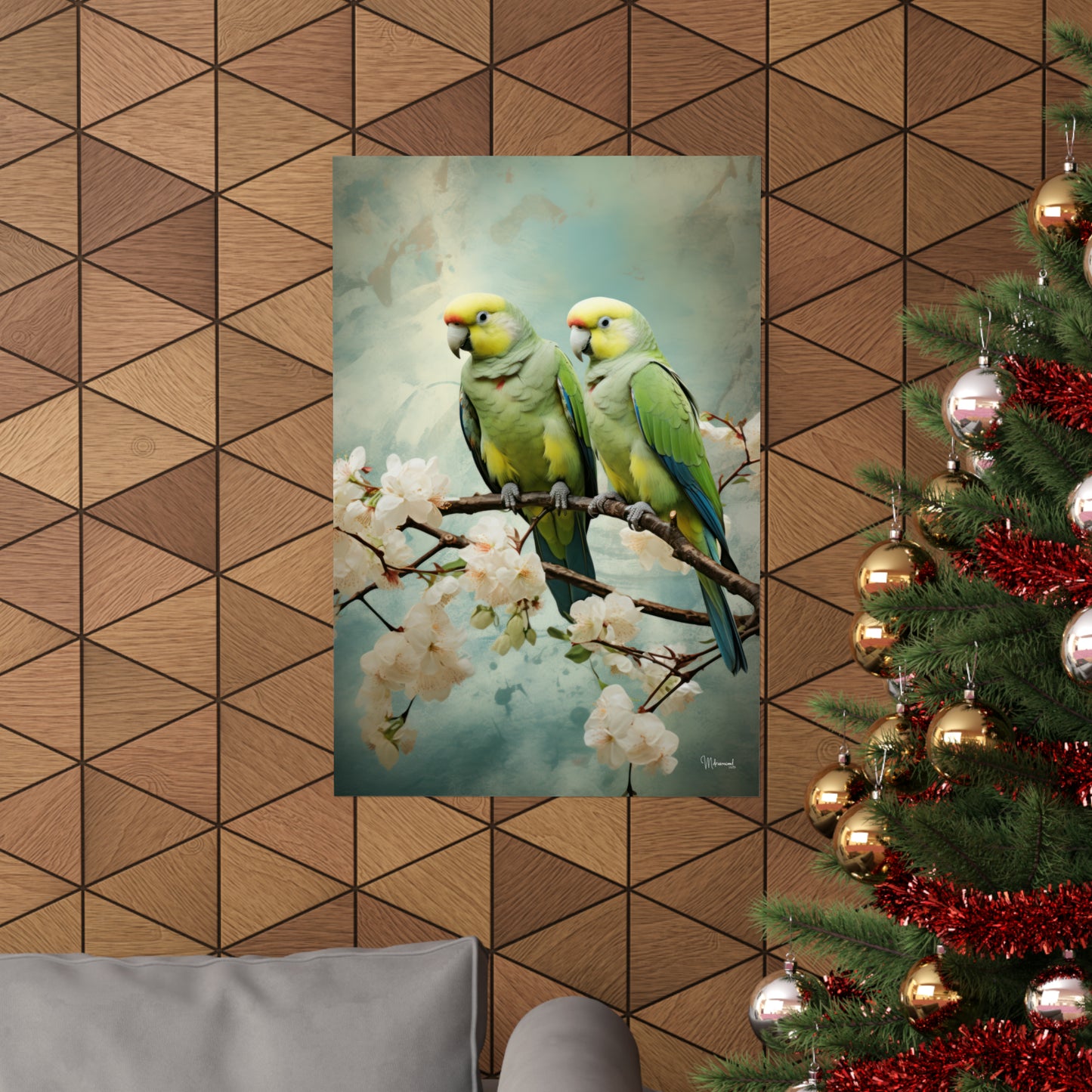 Parrot Premium Matte Vertical Posters