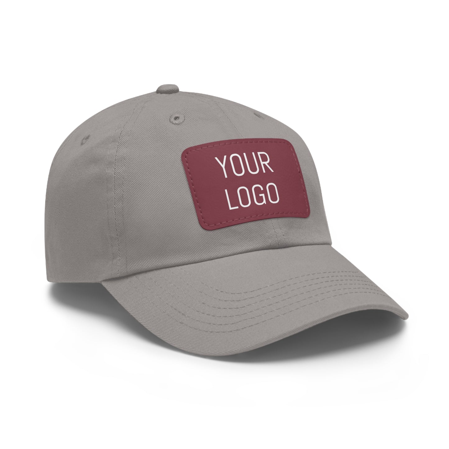 Dad Hat Leather Patch Personalized for Events & Promotions