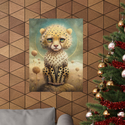 Safari Kids Collection- Cheetah Premium Matte Vertical Posters