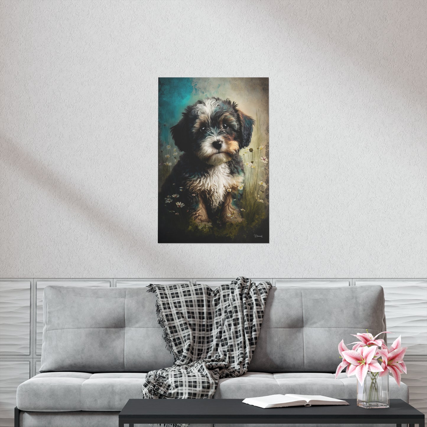 Havanese Puppy Premium Matte Vertical Posters